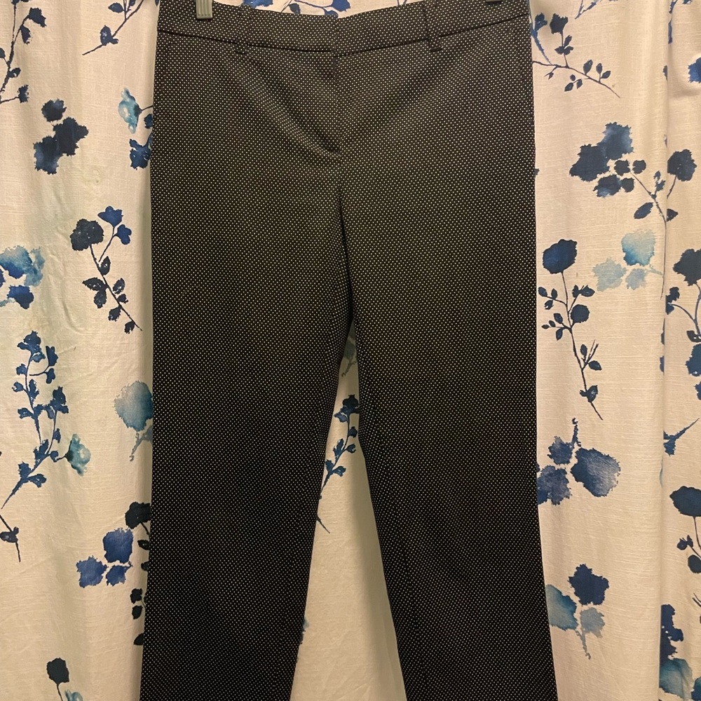 Polka dot work pants